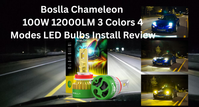 Boslla Chameleon – 100W 12000LM 3 Colors 4 Modes LED Bulbs