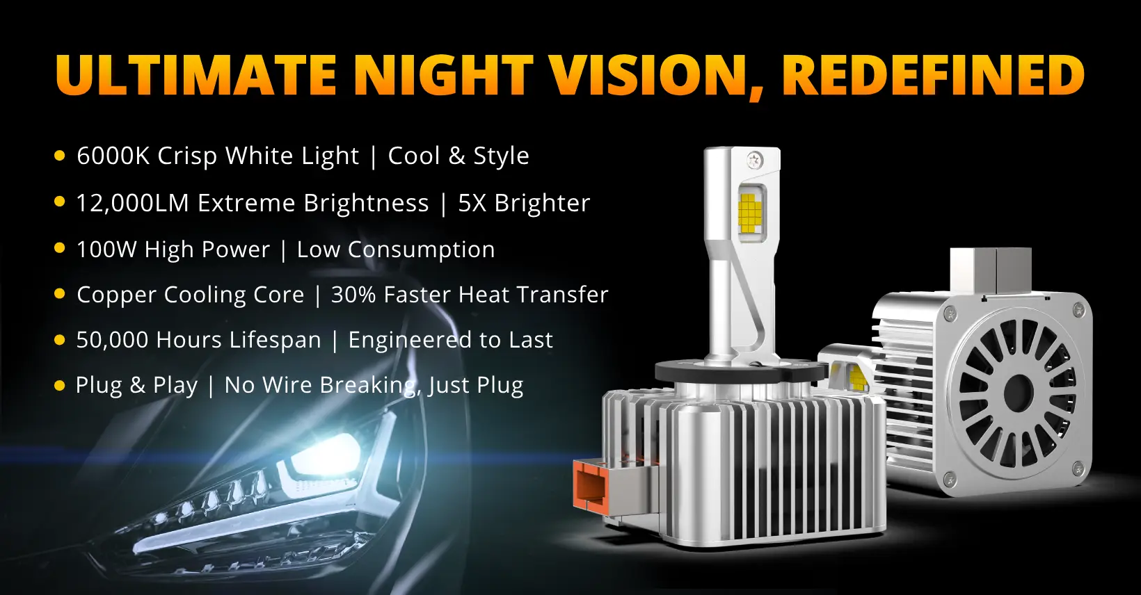 2008-2012 Mercedes-Benz E350 headlight