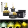 BOSLLA 3 Colors H3 LED Bulb 6500K 4300K 3000K | B4 Series, 2 Bulbs