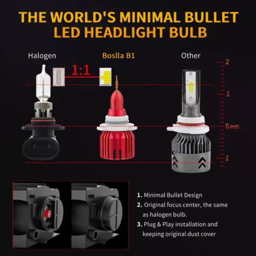 9005 LED HEADLIGHT BULB