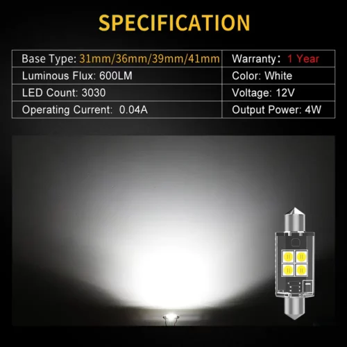 C5W LED BULB