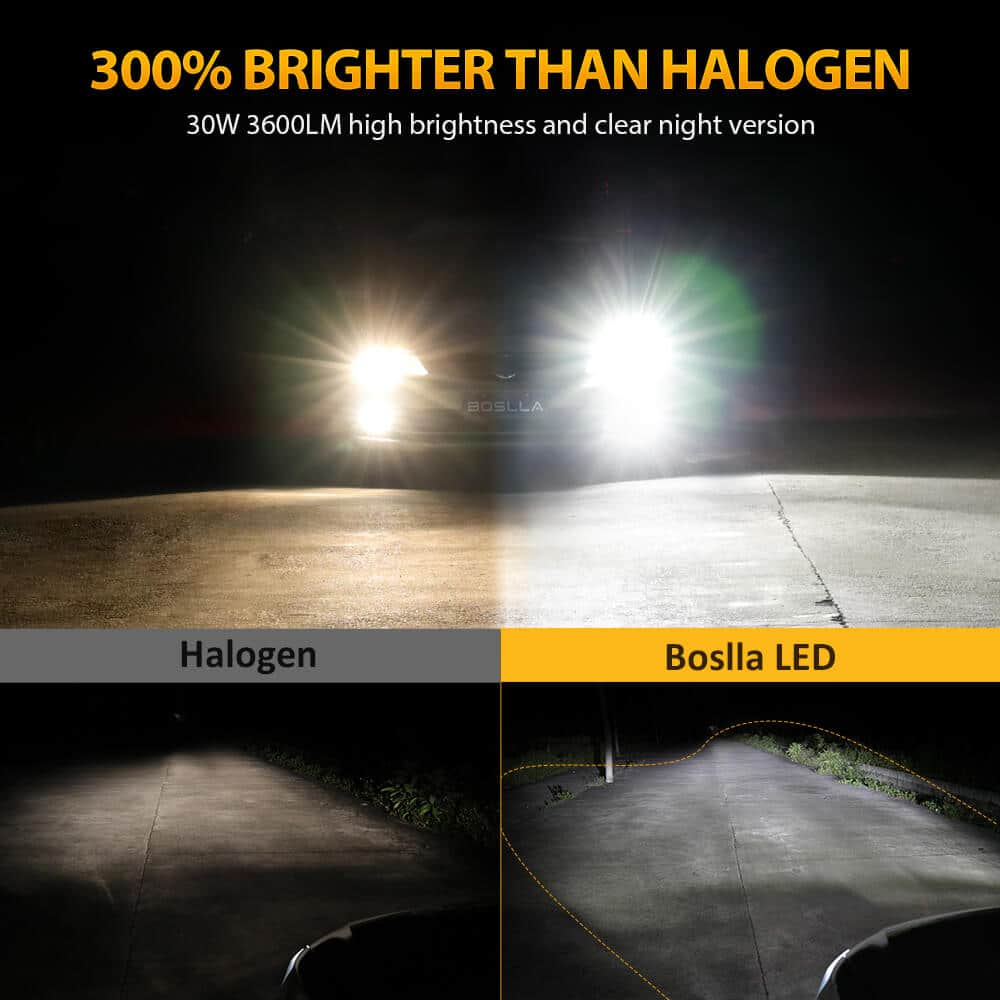 BOSLLA B1 60W 7200LM LED HEADLIGHT BULB