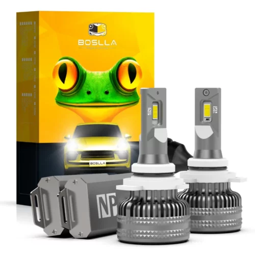 BOSLLA H10 LED FOG LIGHT BULB 100W 12000LM 6500K WHITE