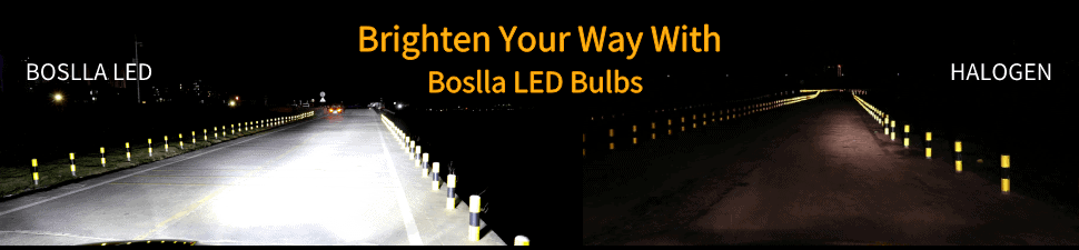 LED Headlights 1 boslla led bulbs vs halogen bulbs (1)
