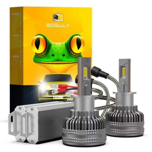 BOSLLA H3 LED FOG LIGHT BULB 100W 12000LM 6500K WHITE
