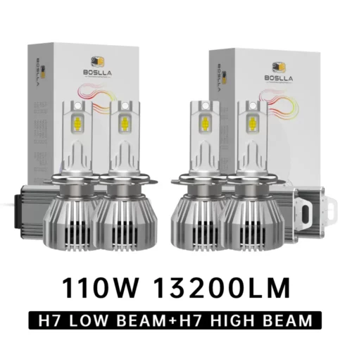 110W H7 H7 LED HEADLIGHT BULBS