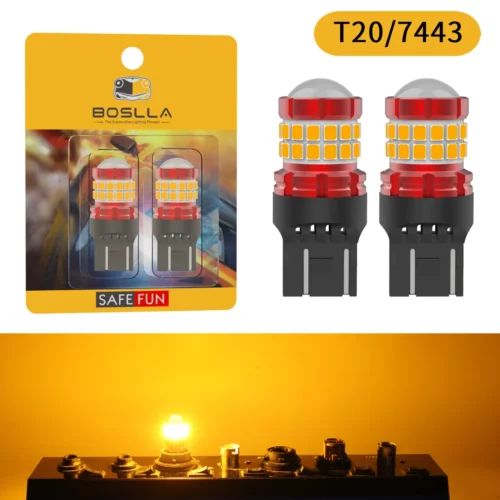 T20 7440 7443 LED LIGHT BULB AMBER