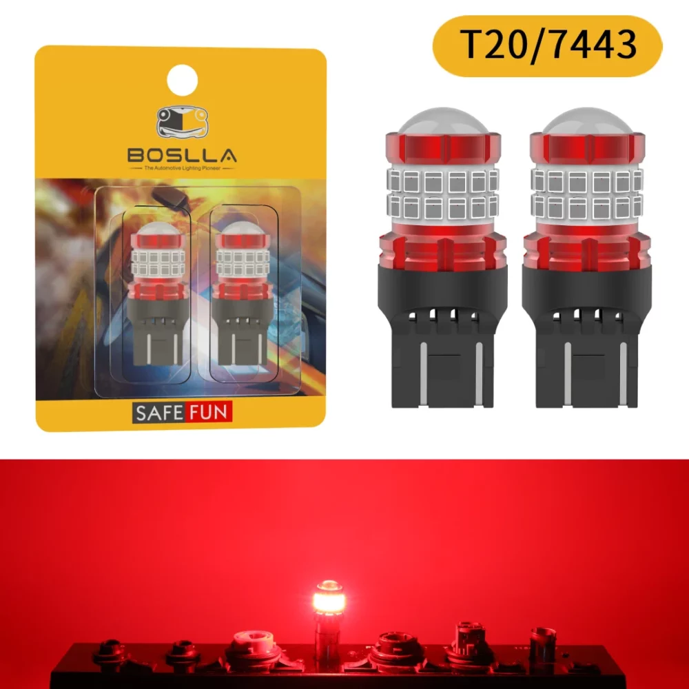 T20 7440 7443 LED LIGHT BULB RED