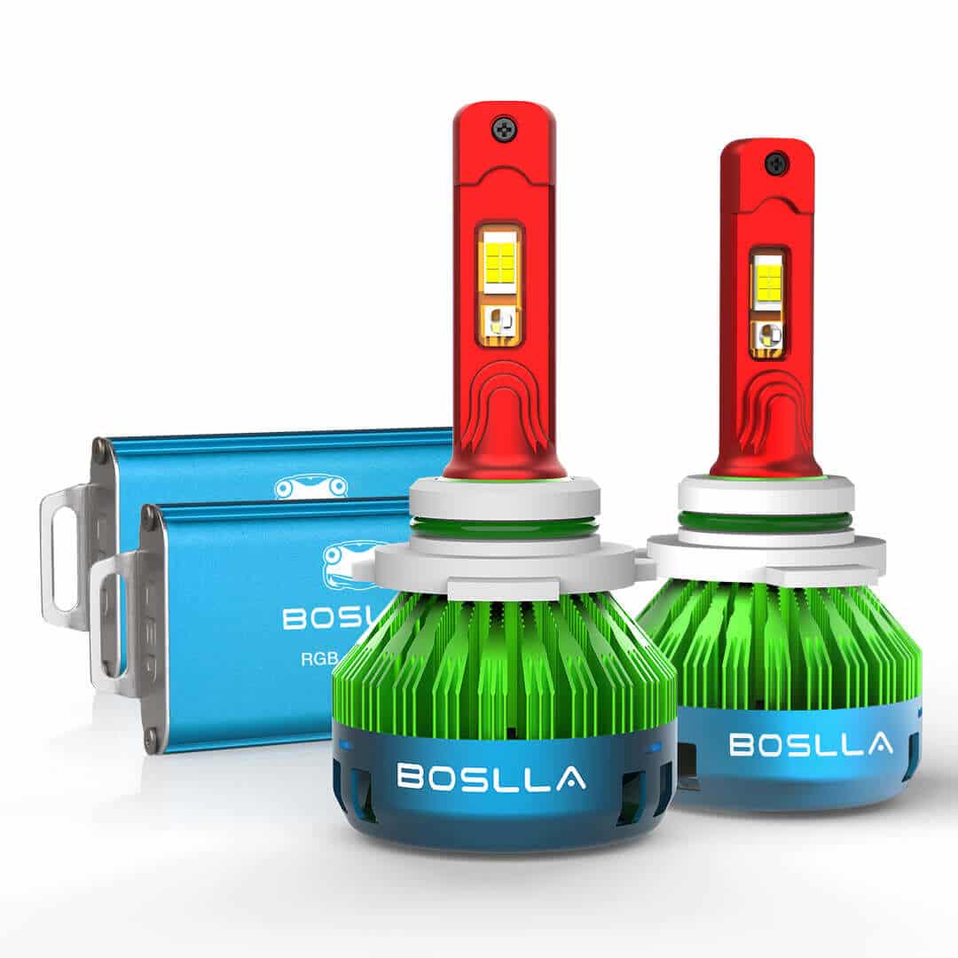 9012 RGB Headlight Bulb
