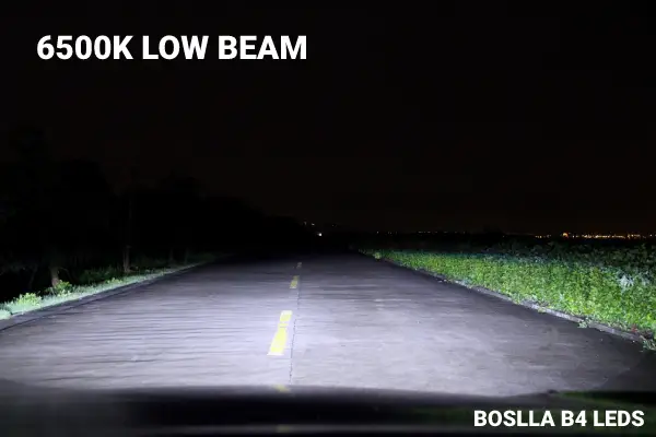 BOSLLA B4 LED Headlight Bulbs - 6500K White