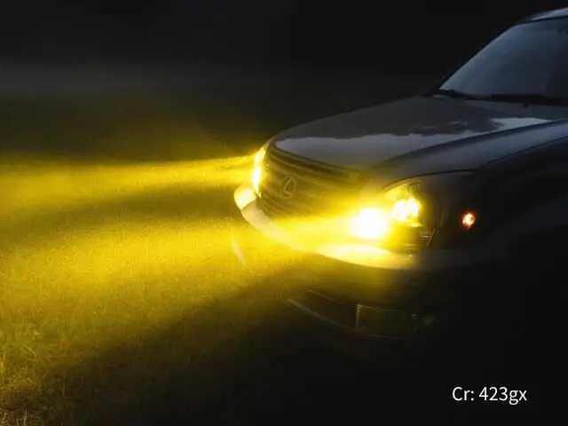 H3 LED Bulb White & Yellow Fog Light - Boslla