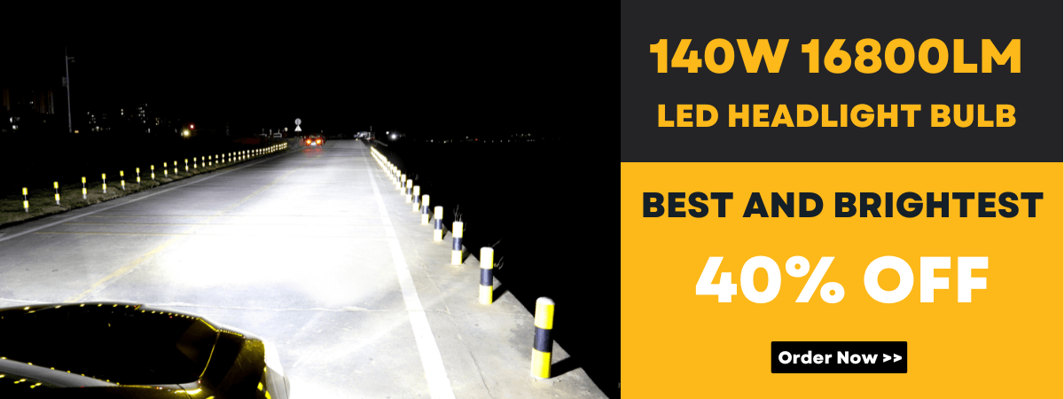 140w 16800lm led headlight bulb