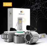 9006 LED Headlight Bulbs 140W 16800LM 6500K White | Boslla