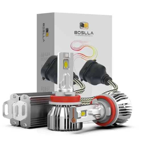 H7 Headlight Bulbs 100 Watt 12000 Lumens - Boslla