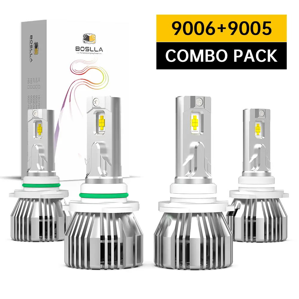 9005 HB3 LED Bulb Forward High Beam Bulb 12000LM CANBUS Equipped with  advanced ZES LED chips