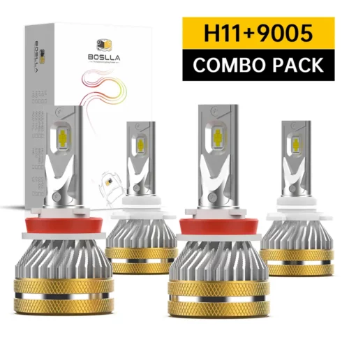 80W H11 9005 LED HEADLIGHT BULBS