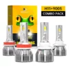 BOSLLA H11 9005 LED HEADLIGHT BULB 110W 13200LM 6500K WHITE