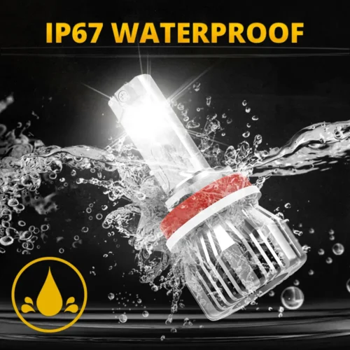 BOSLLA LED HEADLIGHT BULBS 110 WATTS 13200 LUMENS