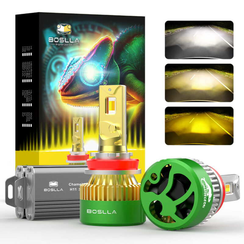 Boslla Chameleon H11 LED Headlight Bulbs