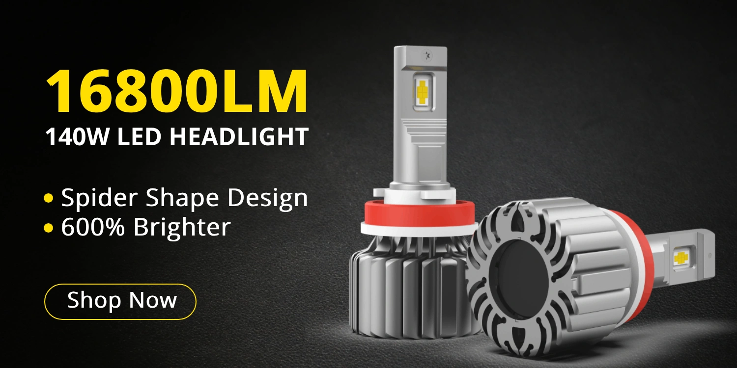 BOSLLA LED HEADLIGHT BULB 140W 16800LM