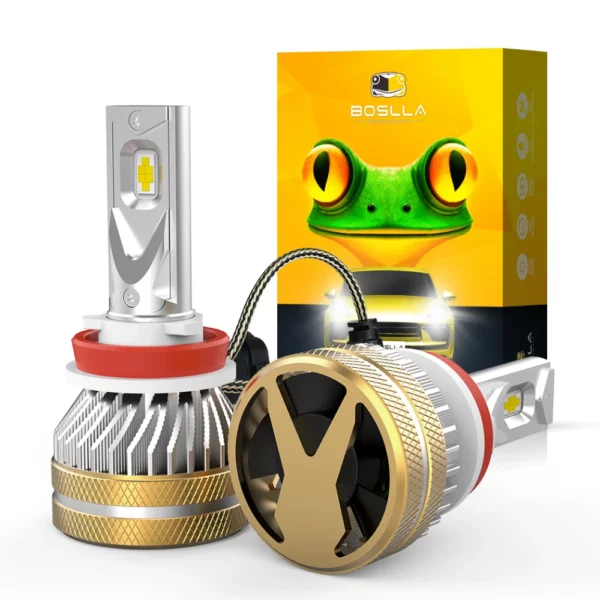 9600LM LED Bulbs for Headlights – 80W 6500K White