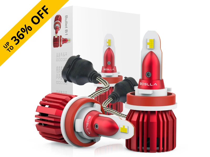 BOSLLA LED HEADLIGHT BULB 60W 7200LM