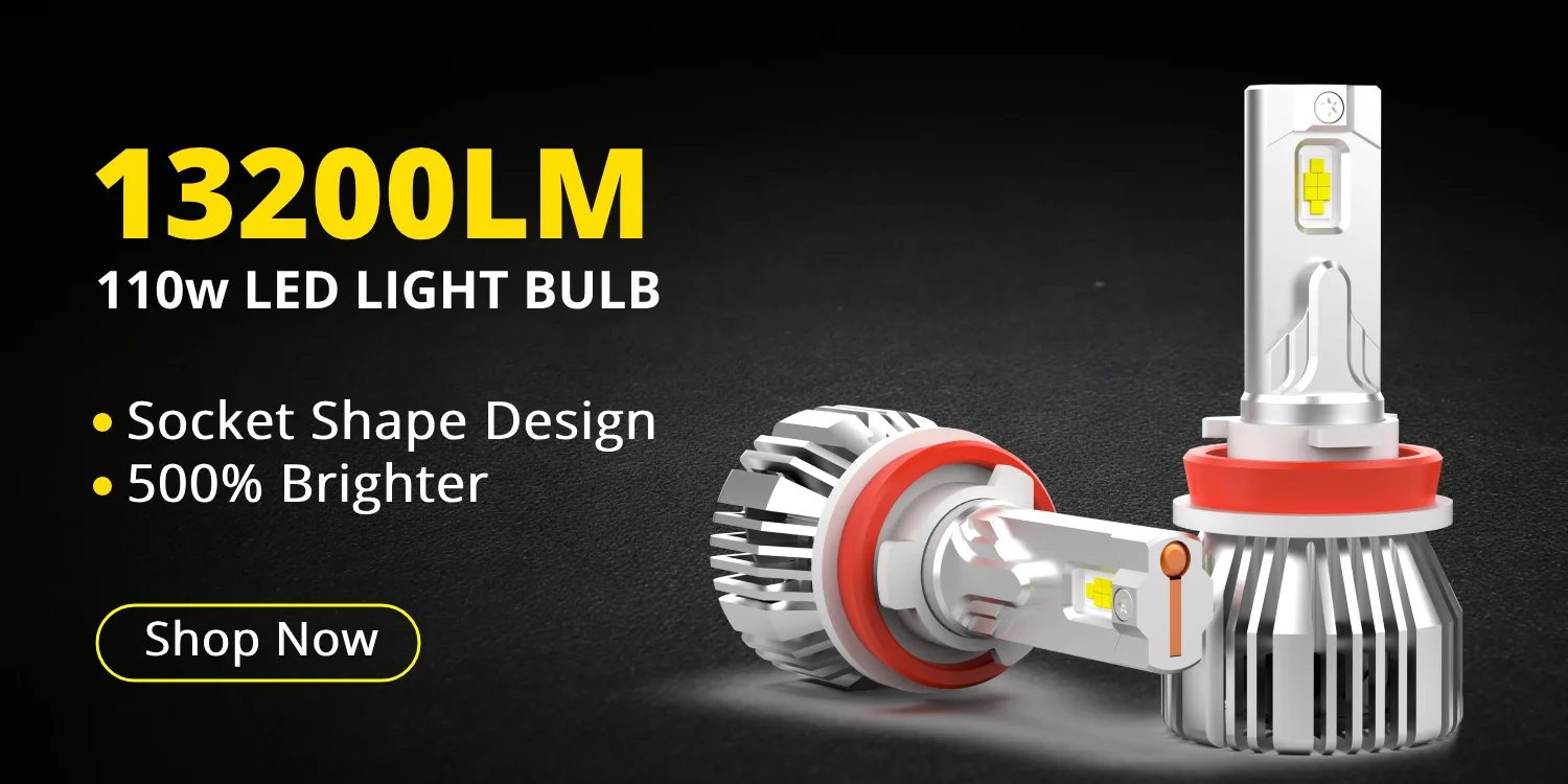 BOSLLA LED HEADLIGHT BULB 110W 13200LM