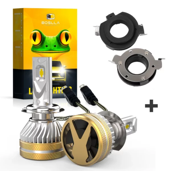 H7 LED Headlight Bulb for VW Jetta Mercedes-Benz Sprinter E350 ML350 Ford Fusion | 2 Bulbs