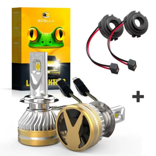 H7 LED Bulbs for Golf GTI Jetta Tiguan Passat Metris - 9600LM 80W