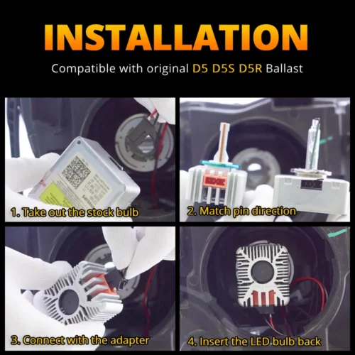 D5R HEADLIGHT BULBS