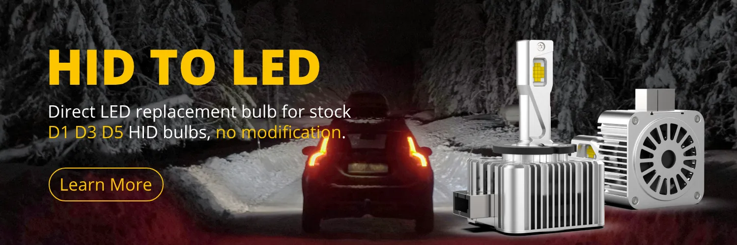 BOSLLA HID TO LED HEADLIGHT BULB