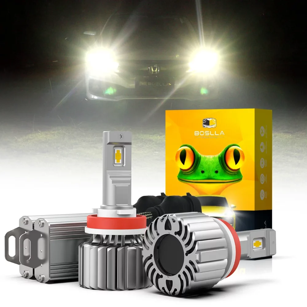 4300K H11 LED Headlight Bulbs – 140W 16800LM