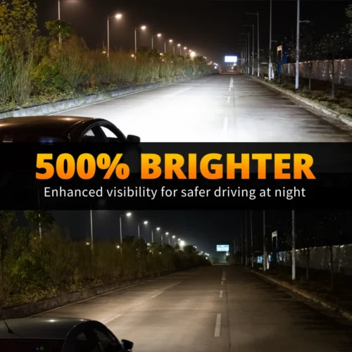 BOSLLA D2 D2R D2S HID TO LED HEADLIGHT BULBS