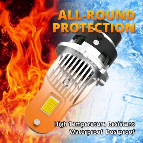 BOSLLA D2 D2R D2S HID TO LED HEADLIGHT BULBS